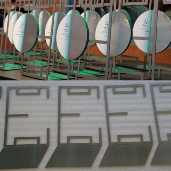 Découpe inox pour les Trophés du fondation du football