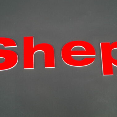 Lettrage PVC expansé 10mm